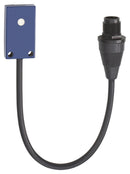 TELEMECANIQUE SENSORS XX7F1A2PAL01M12 Ultrasonic Proximity Sensor, OsiSense XX, Rectangular, 100 mm, PNP, 500 kHz, 12 to 24 Vdc, Pigtail