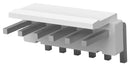 TE CONNECTIVITY 647676-6 Pin Header, Wire-to-Board, 3.96 mm, 1 Rows, 6 Contacts, Through Hole Straight, Economy Power