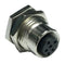 AMPHENOL LTW M12A-08PFFS-SF8C30 Sensor Cable, M12 Receptacle, Free End, 8 Positions, 300 mm, 11.8 ", M Series