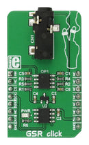 MIKROELEKTRONIKA MIKROE-2860 Add-On Board, GSR Click Board, mikroBUS Connector