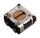 NIDEC COMPONENTS ST-4ETA501 Trimmer, Single Turn, RuO2 Cermet, Top Adjust, 500 ohm, Surface Mount, 1 Turns