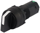 MULTICOMP PRO MPCP2S-2E10 Selector Switch, SPST-NO, IP30/IP66, 2 Position, 120 V, 8 A, Push In, MP Selector Switches