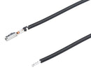 MOLEX 226208-2215 Cable Assembly, Pre-Crimped Lead MOX Socket to Free End, 17.7 ", 450 mm, 226208 Series, Black