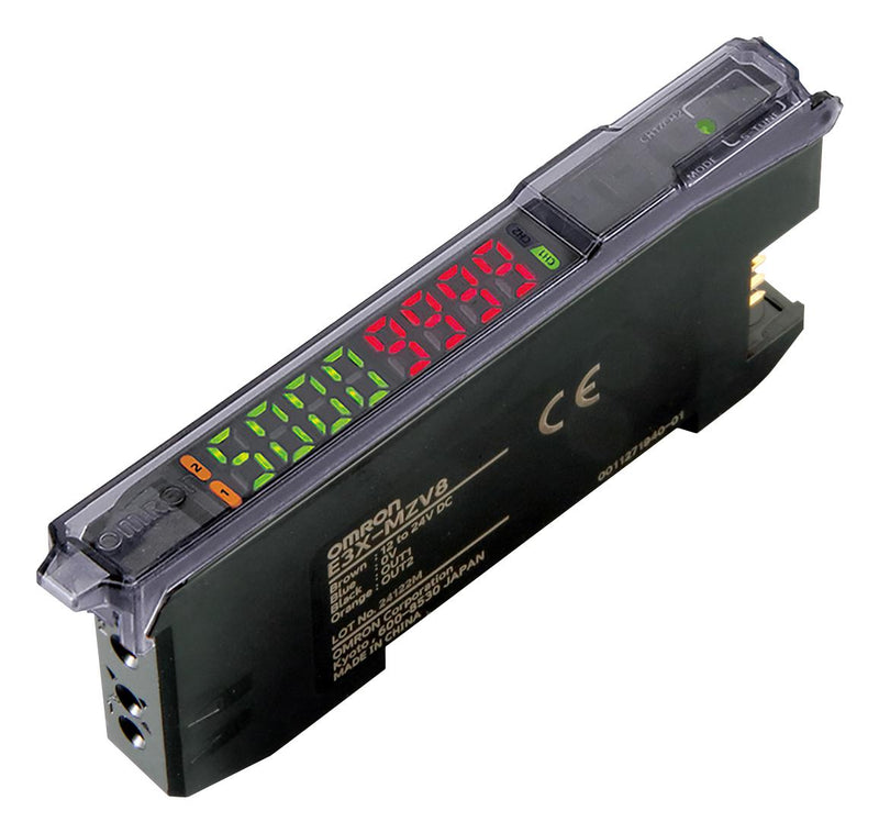 OMRON INDUSTRIAL AUTOMATION E3X-MZV8 Smart Fibre Amplifier Unit, 2 Channel, PNP, E3X-MZV Series