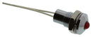 CHICAGO MINIATURE LIGHTING L63DR2L LED Panel Mount Indicator, Red, 2.1 V, 6.2 mm, 20 mA, 60 mcd
