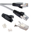 STEWART CONNECTOR 940-SP-3046R Modular Connector, RJ11 Plug, 1 x 1 (Port), 6P4C, Cable Mount