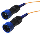 BULGIN LIMITED PXF4055AAA Fibre Optic Cable, IP66/IP68/IP69K, 5m, 9µm / 125µm, Singlemode, 1 Fibre, LC to LC