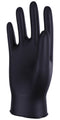 UCI G/DG-MAXIM/BK(F)/XL Gloves, Disposable, Nitrile, Fishscale Grip, Black, XL, DG-Maxim Series
