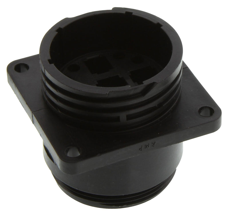 AMP - TE CONNECTIVITY 211825-1 Circular Connector Shell Style:Flange Mount Receptacle