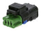 APTIV / DELPHI 10820171 Automotive Connector Housing, Green, SICMA 1.5 Mini Sealed Series, Receptacle, 3 Ways