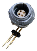 MULTICOMP PRO MCP-P1SRG04PRGG Circular Connector, MCP IP50 Push Pull, Right Angle Panel Mount Receptacle, 4 Contacts