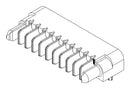 MOLEX 219562-0001 Rectangular Power Connector, R/A, 1 Contacts, Guardian HD 219562 Series, PCB Mount, Press Fit, Plug