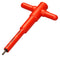 INSULATED TOOLS LTD 02680 Hex Key, Category C, Steel, 4 mm, T Handle, 160 mm