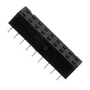 AMPHENOL COMMUNICATIONS SOLUTIONS 63453-118LF PCB Receptacle, Board-to-Board, 2 mm, 2 Rows, 18 Contacts, Through Hole Straight