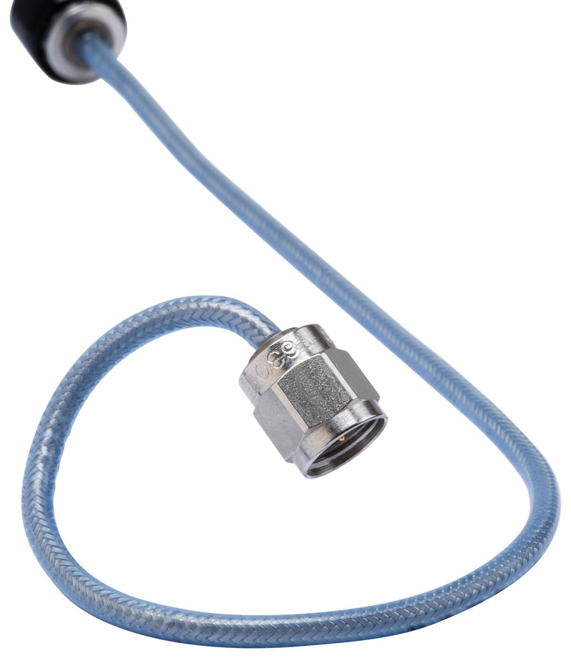 HUBER+SUHNER MINIBEND-8 RF / Coaxial Cable Assembly, SMA Plug to SMA Plug, 0.086" Semi Rigid, 50 ohm, 8 ", 203.2 mm 80337990