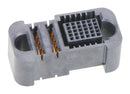 MOLEX 219563-0018 Rectangular Power Connector, 3P+30S, 33 Contacts, Guardian HD 219563 Series, PCB Mount, Press Fit