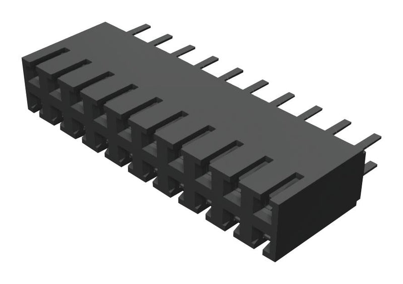 MOLEX 15-44-5840 PCB Receptacle, Board-to-Board, 2.54 mm, 2 Rows, 40 Contacts, Through Hole Mount, C Grid 71850