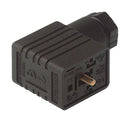 HIRSCHMANN GMN 209 NJ Rectangular Power Connector, Black, 2 Contacts, GDM, Cable Mount, Screw, Receptacle