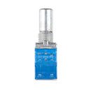 Dual-Ganged Potentiometer with Rotary Switch