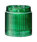 PATLITE LR5-E-G LED Unit, Green, 24VDC, IP65, NEMA 4X, NEMA 13, 50mm H, 50mm Lens, LR Series