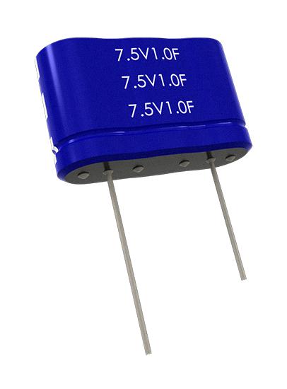 ABRACON ADCM-S07R5SA105QB Supercapacitor, 3-Cell Series, 1 F, 7.5 V, Radial Leaded, -10%, +20%, 13.3 mm