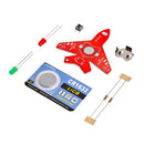 Mini Airplane Soldering Kit - Red