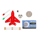 Mini Airplane Soldering Kit - Red