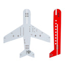 Airplane Soldering Kit - White & Red