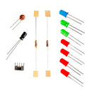 Airplane Soldering Kit - White & Red