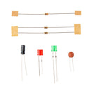 Mini Rocket Soldering Kit - Red