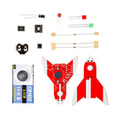 Mini Rocket Soldering Kit - Red