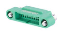 HARWIN G125-3242096M3 Connector Housing, Black / Green, G125, Receptacle, 20 Ways, 1.25 mm, G125 Series Contacts