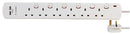 PRO ELEC 8618SU Extension Lead, 6 Outlets, UK, 13 A, 240 V, UK Type G, 2 m
