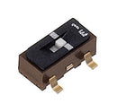 NIDEC COMPONENTS CJS-1200TB1 Slide Switch, SPDT, Surface Mount, CJS Series, 100 mA
