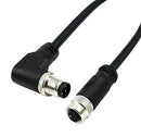 MUELLER ELECTRIC CL4BC07M002 CABLE ASSY, 4P R/A M12 PLUG-RCPT, 6.6