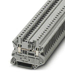 Phoenix Contact UT 4-MTD-DIO/L-R UT 4-MTD-DIO/L-R DIN Rail Mount Terminal Block Diode 2 Ways 26 AWG 10 4 mm&Acirc;&sup2; Screw 500 mA