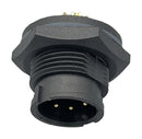 NORCOMP 869-007-103R001 Circular Connector, Circular Connector, Cavalier Series, Panel Mount Plug, 7 Contacts, Solder Pin