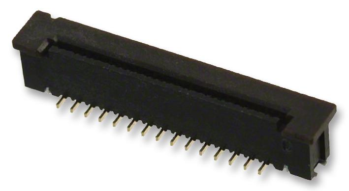 TE CONNECTIVITY 3-1734742-0 FFC / FPC Board Connector, 0.5 mm, 30 Contacts, Receptacle, Surface Mount