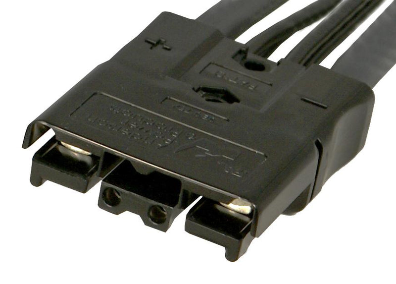 ANDERSON POWER PRODUCTS SBS75XBLK PLUG/RCPT HOUSING, 2POS, PC, BLACK