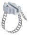 SICK BEF-KHZ-RC1-130 Bracket, 130mm Piston Diameter C-Slot Round Body Cylinder Sensors, Stainless Steel/Aluminium