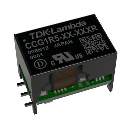 TDK-LAMBDA CCG1R5-12-15SR. DC-DC CONVERTER, 15V, 0.1A