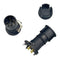 NORCOMP 862-004-113R001 SENSOR CONN, M12, 4POS, PLUG, PCB
