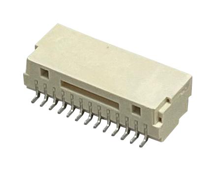 MULTICOMP PRO MP013818 Pin Header, Wire-to-Board, 1 mm, 1 Rows, 13 Contacts, Surface Mount Right Angle