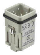 HARTING 9200045001 HEAVY DUTY INSERT, PLUG, 4POS, SIZE 4A