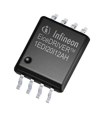 INFINEON 1EDI20H12AHXUMA1 IGBT Driver, High Side, 4A, 3.3V to 15V Supply, 120ns/125ns Delay, SOIC-8