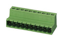 PHOENIX CONTACT IC 2,5/ 9-ST-5,08 Pluggable Terminal Block, 5.08 mm, 9 Ways, 24AWG to 12AWG, 2.5 mm&sup2;, Screw, 12 A 1786242, GTIN UPC EAN: 4017918042394