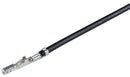 MOLEX 224088-1115 Cable Assembly, Pre-Crimped Mini-Fit Max Socket to Free End, 17.7 ", 450 mm, 224088 Series, Black