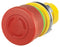 EAO 46-2C36.1M20.000 Switch Actuator, Mushroom, Red, EAO 46 Series 22.3mm Non Illuminated Emergency Stop Switches, IP65