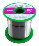 CHIP QUIK SMDSWLT.040 200G. SN42-BI57-AG1 2.2 FLUX CORE SOLDER WIRE 1.0MM 200G 18AM7642