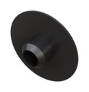 TR FASTENINGS RP0000383294 Uniscrew Cap, PE (Polyethylene), M8, 18mm Diameter, Black